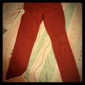 Maroon Jean